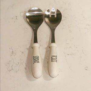 Rae Dunn "Toss & Serve" Utensils
